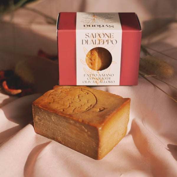 Syriana- Laurel Mosaic: Traditional Aleppo Soap with 20% Laurel Oil and 80% Olive Oil