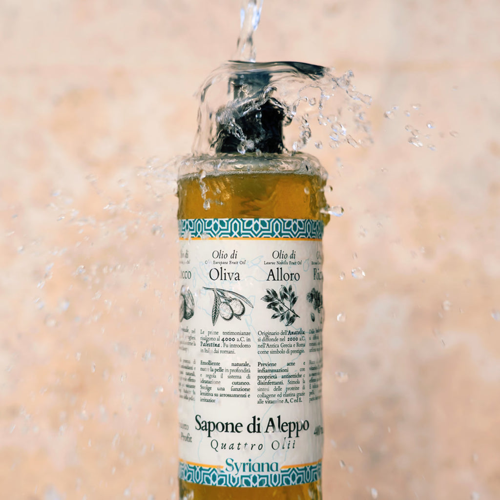 Syriana - A Mosaic of Precious Oils: Liquid Aleppo Soap with Four Oils