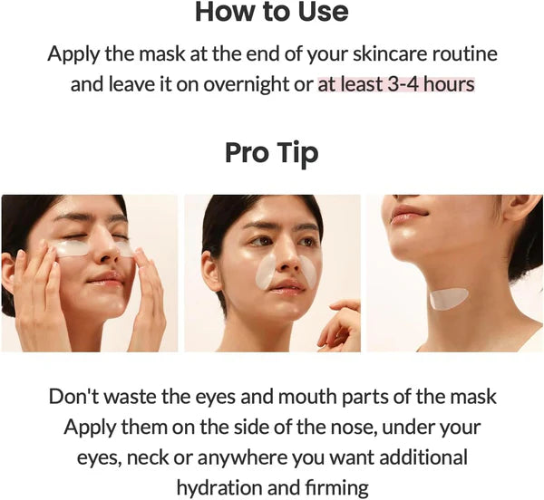 BIODANCE Biocollagene Real Deep Mask, maschera idrogel, minimizzazione dei pori, miglioramento dell'elasticità