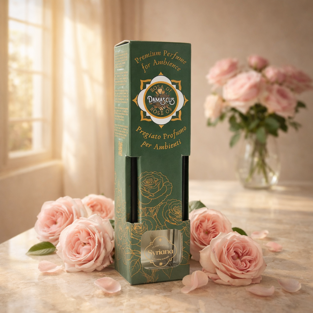 Syriana - Mosaic of Elegance: Damask Rose Room Fragrance