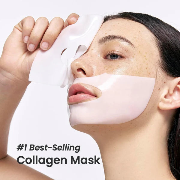 BIODANCE Biocollagene Real Deep Mask, hydrogel mask, pore minimization, improved elasticity