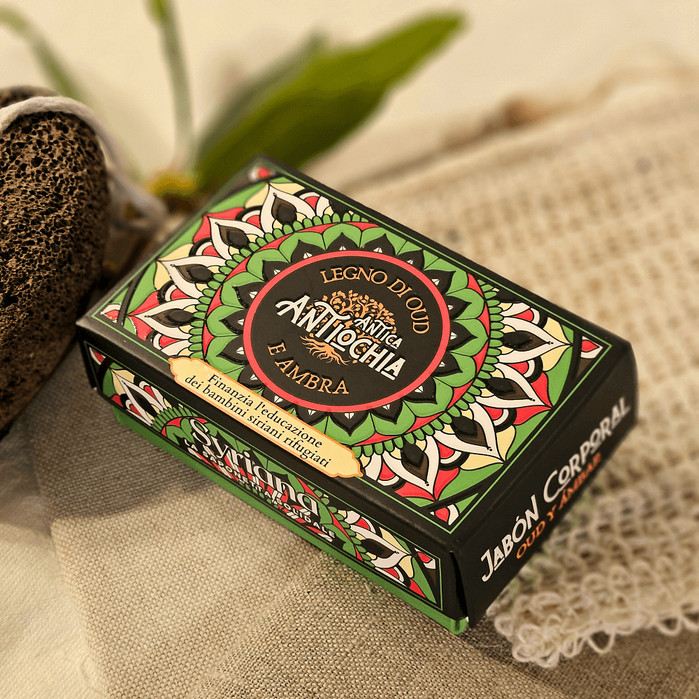 Syriana - Mosaic of Refinement: Aleppo Soap Scented with Oud and Amber from Antioch