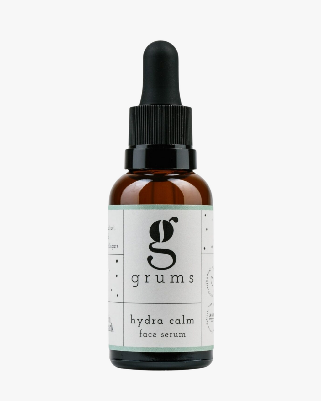 GRUMS Siero Viso Hydra Calm 30 ml - Idratazione e Potenziamento Antiossidante