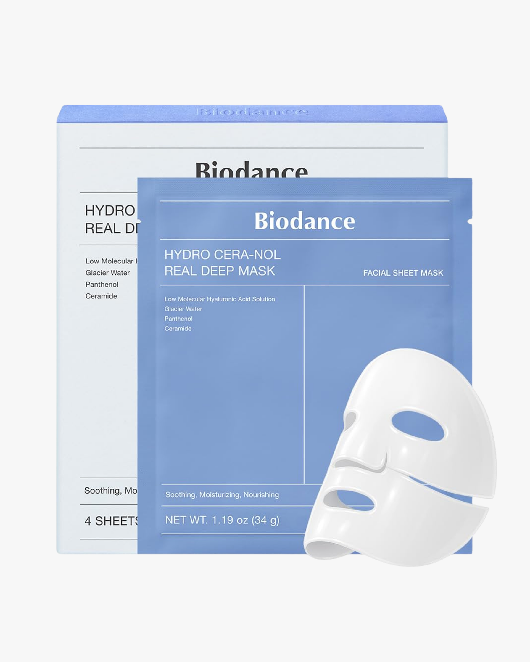 BIODANCE Hydro Cera-Nol Real Deep Mask – Maschera lenitiva e rinforzante