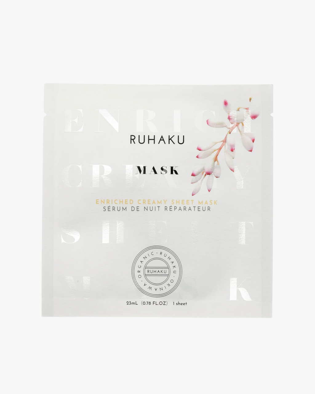 RUHAKU regenerating mask treatment