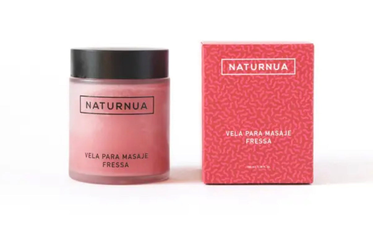 NATURNUA Strawberry Massage Candle