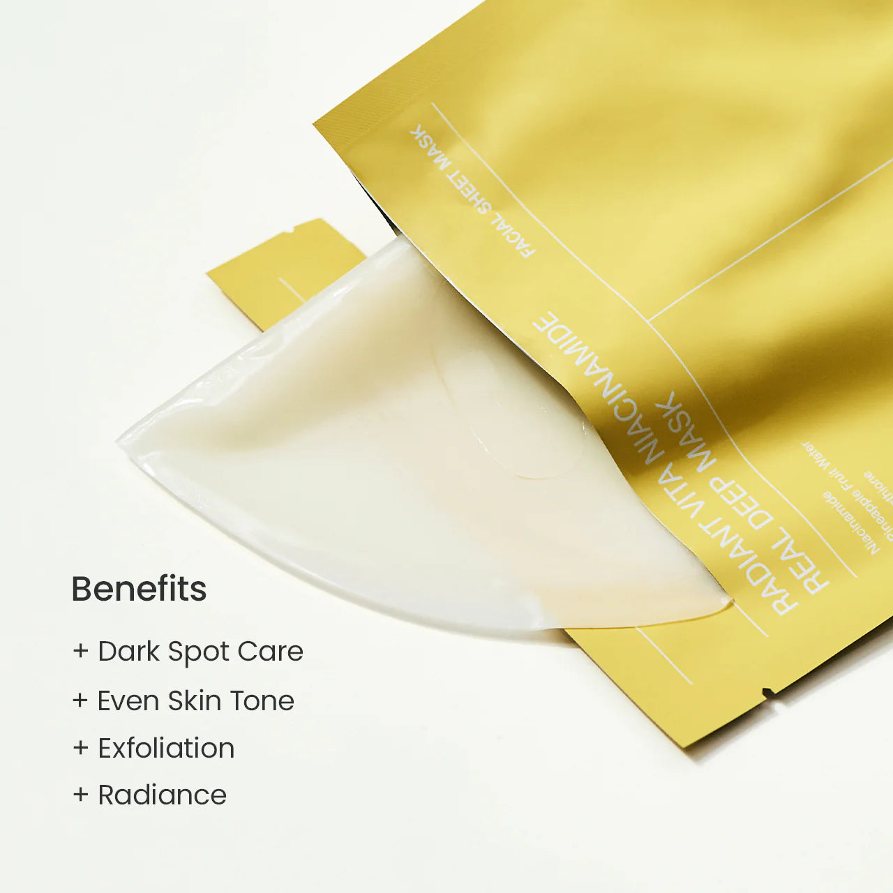 BIODANCE Radiant Vita Niacinamide Real Deep Mask - Maschera illuminante e uniformante