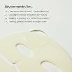 BIODANCE Radiant Vita Niacinamide Real Deep Mask - Illuminating and even-looking mask