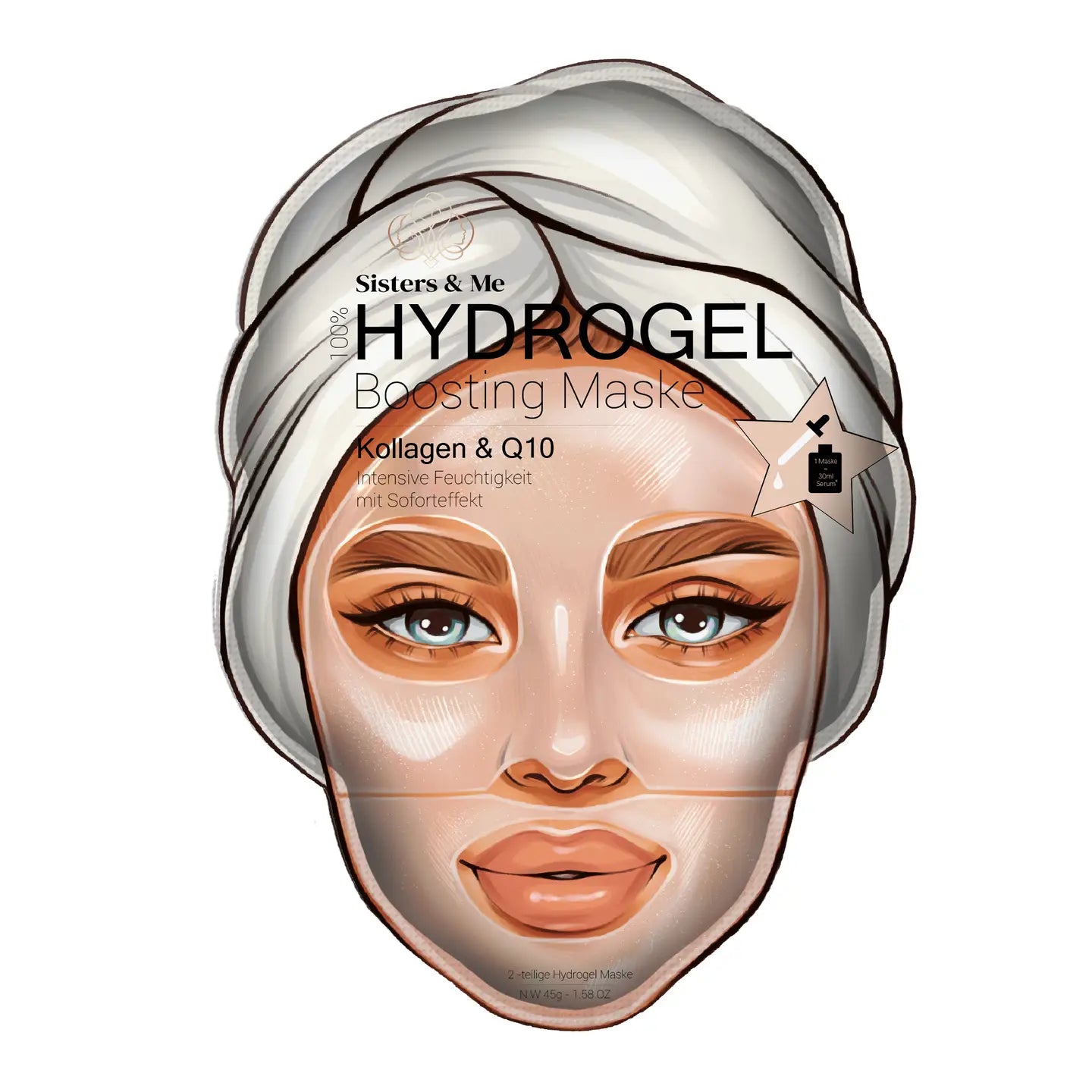 Enhancing Hydrogel Masks with Q10 and Collagen