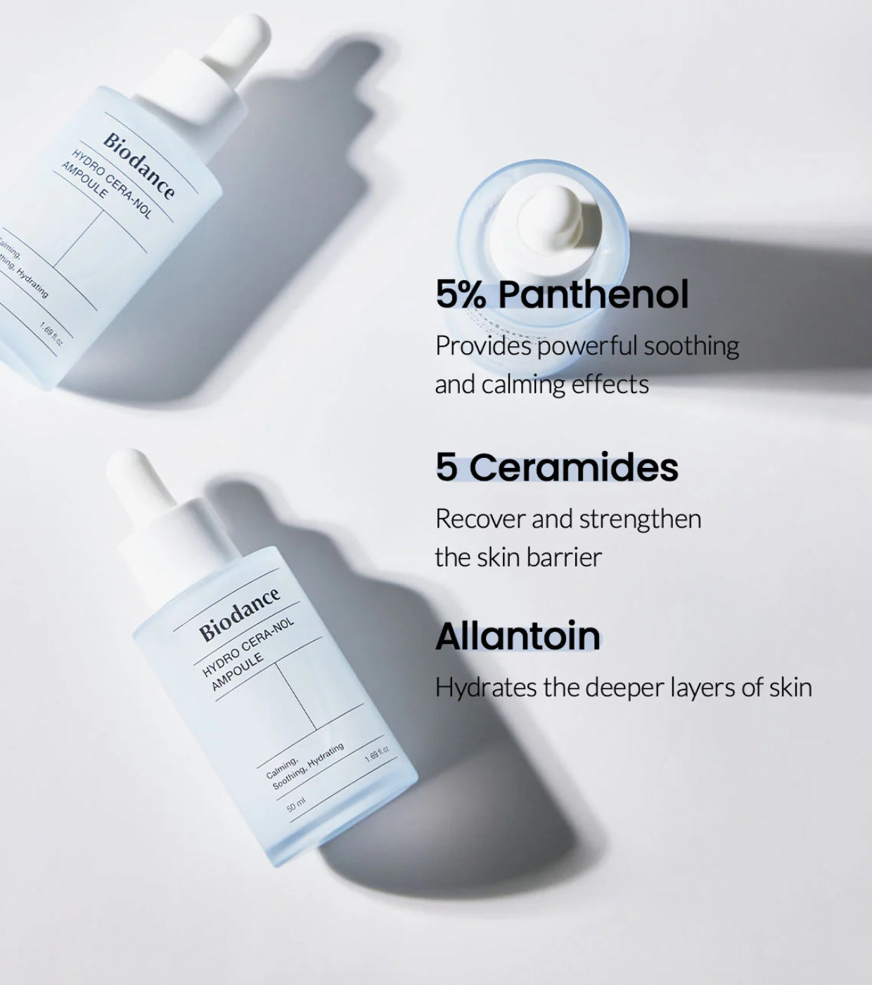 Biodance Hydro Cera-Nol Ampoule – 30ml | Intense Hydration & Soothing Care