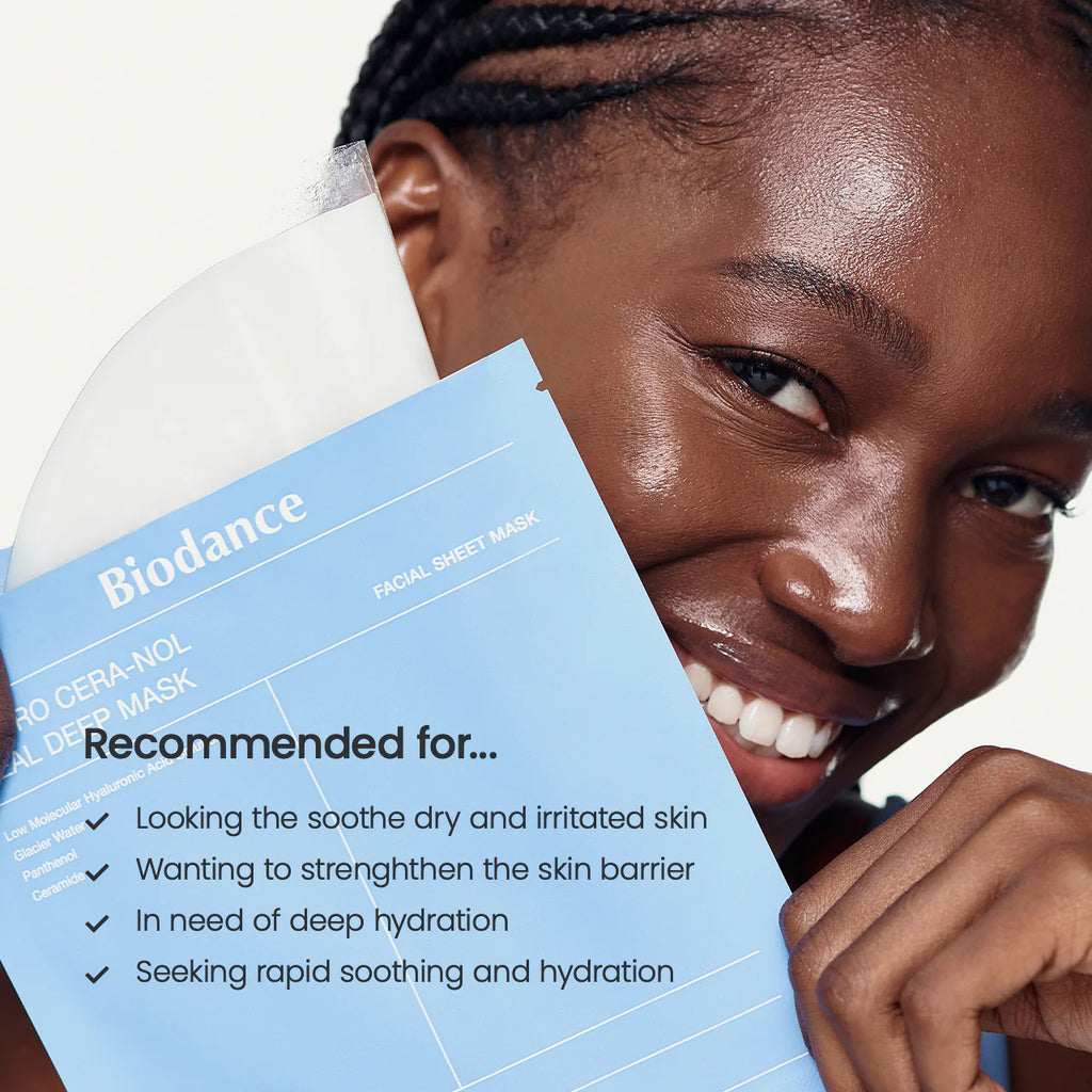 BIODANCE Hydro Cera-Nol Real Deep Mask – Soothing and Strengthening Mask
