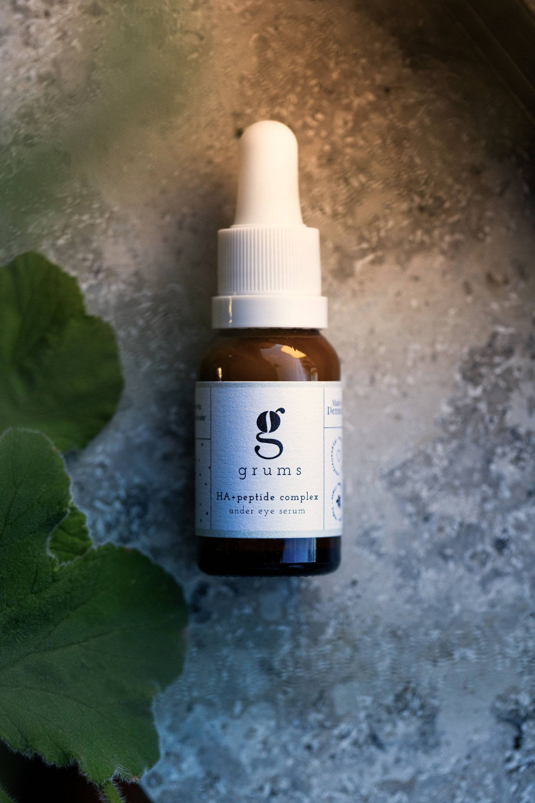 GRUMS HA + Peptide Complex Eye Serum - Anti-aging and Brightening